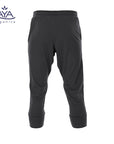 Jaya Ali 3/4 Herren Yoga Hose Tencel - black