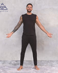 Jaya Johnny Herren Yoga Hose Tencel - black