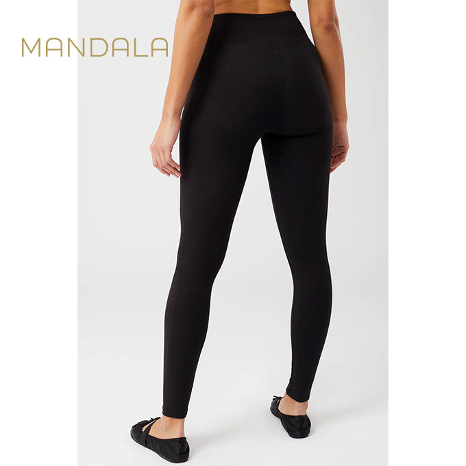 Mandala Wrap Legging - black