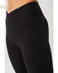 Mandala Wrap Legging - black