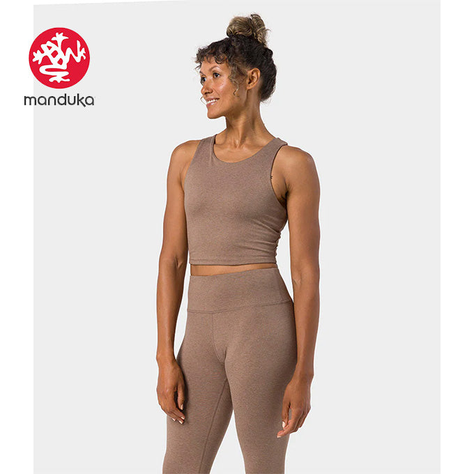 Manduka Dhara Tank - Lions Mane Heather